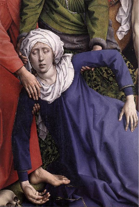 WEYDEN, Rogier van der Deposition (detail)